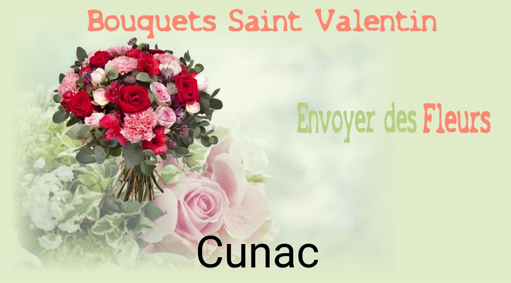 Roses de Saint-Valentin livrées à Cunac